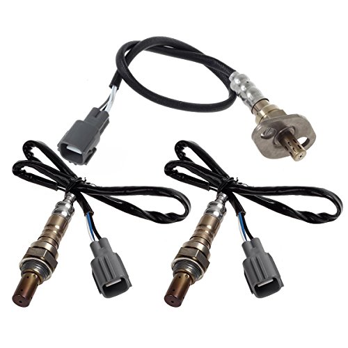 image for Kwiksen Heated 3Pcs Air Fuel Ratio O2 Oxygen Sensor 1 Sensor 2 Upstrea