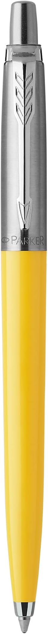 Parker Jotter Originals Ballpoint Pen Classic Yellow Medium Point Blue Ink 1 view 2