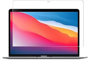 MUBUY-GOL Tempered Glass Screen Protector for MacBook Pro 13 Inch M2 M1 (2023-2016), MacBook Air 13 M1 (2021-2018), Mac Pro 13 MA2338 A2289 A2251 A2159 A1706 A1708, Mac Air 13 A2337 A2179 A1932, No Bubble
