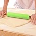 Creland Non-Stick Silicone Rolling Pin & Large Silicone Pastry Mat (25 X 17