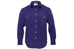 JUST IN TREND Flame Resistant FR Shirt - 100% C - Light Weight