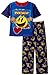 Pacman Boys' Big 2pc Sleepwear Set, Blue, Medium / 8
