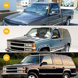 CMVT Auto Window Visors for 1995-2000 Chevy Tahoe