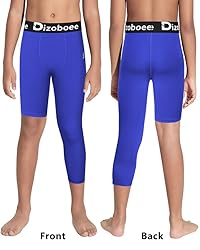 Dizoboee Youth Boys Compression Pants One Leg 3/4