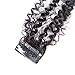 Afro Kinky Curly Clip ins Human Hair Extensions Full Brazilian Virgin Hair 4B 4C Hair For Black Women 100g 7pcs14