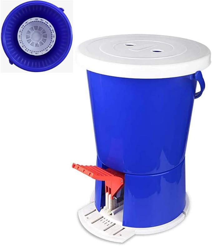Mini Portable Foot Powered Clothes Washer Nonelectric Manual Washing