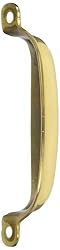 Deltana SHP29U3 Solid Brass 4-Inch Exposed Shell Pull