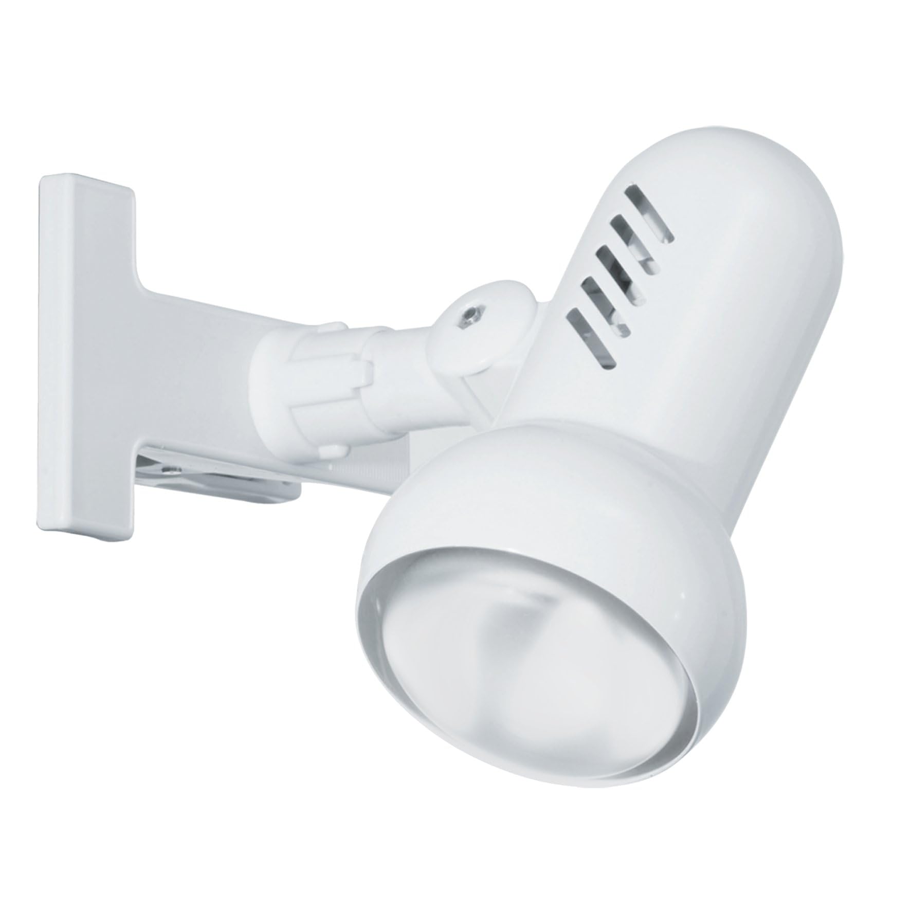 Eglo Clip on Reading Light Manhattan, clamp lamp for Bed and Desk, spot Light Made of White Metal and Plastic, Lighting Clip with E27 Socket