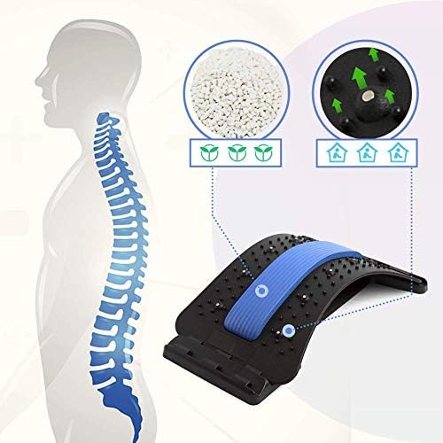 Lower Back Stretcher with Acupressure Points MultiLevel Back