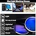 2 Pair Computer Glasses - Anti-blue glasses - Blue Light Blocking Reading Glasses for Women (2 Pack Blue, 2.00)