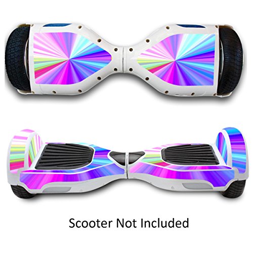 Two wheels self balancing electric scooters vinyl stick…