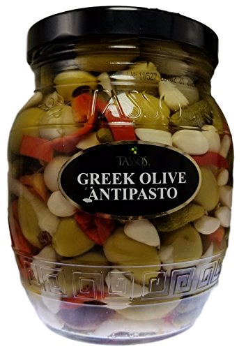 Tassos Greek Olive Antipasto Net Wt. 51.85 oz.