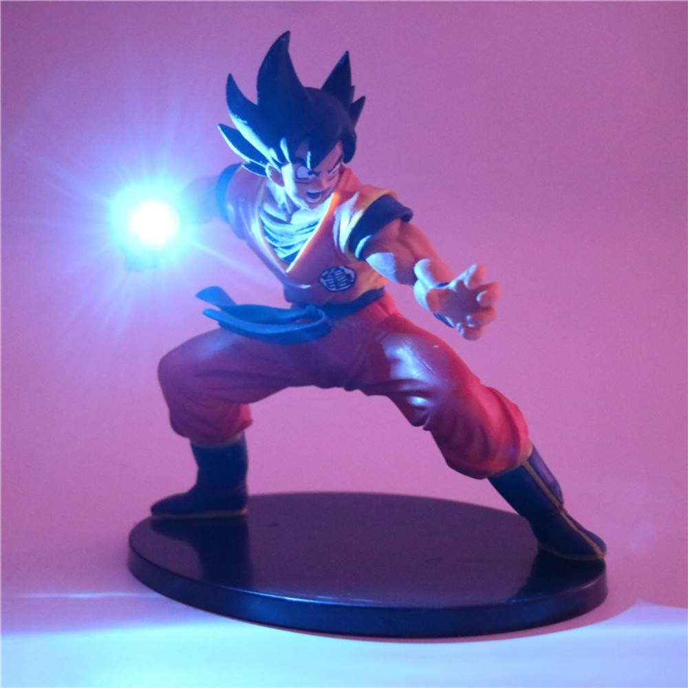 Dragon Ball Z Son Goku Figuras De Accion Lampara Led Modelo De Anime Diy Lampara De Mesa Munecas Bebe Luz Nocturna Para Ninos De Juguete Lamparas De Decoracion 2 Iluminacion De Interior