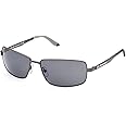 BMW MOTORSPORT Men's Metal Sun Glasses Rectangular Sunglasses