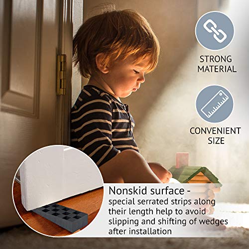 Plastic Wedge for Using as Door Wedges, Window Wedges, Flooring