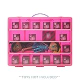 Life Made Better Figures Playset Organizer, Compatible with Boxy Girls, The Box is Not Created by Boxy Girls, Pink