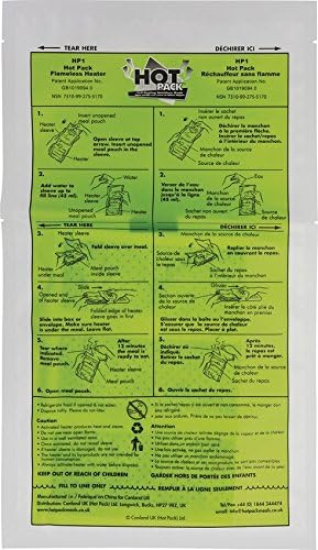 Bushcraft BUSCN220B Individual Flameless Ration Heater Non-Toxic Camping