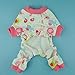Fitwarm Cute Pink Pony Dog Pajamas Comfy Cotton Pet Pjs Shirts Clothes, X-small