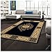 Superior Indoor Area Rug, Plush Carpet Cover, Traditional Oriental Medallion, Perfect for Hallway, Entryay, Living, Dining, Bedroom, Office, Kitchen, Medallion Collection, 5' x 8', Coffee