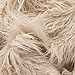 Fake Faux Fur Curly Alpaca Latte 58 Inch Wide Fabric by The Yard (F.E.®)