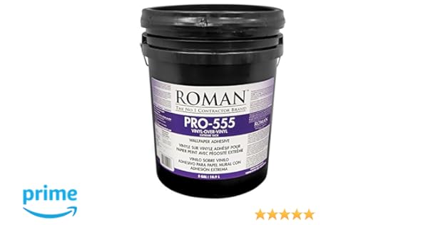 Roman 011901 Pro 555 1 Gal Extreme Tack Wallpaper Adhesive Roman