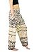 Orient Trail Women's Smocked Waist Tribal Elephant Yoga Harem Pants US Size 6-18