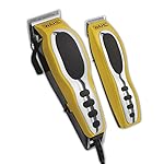 Wahl 79520-3101P Groom Pro Total Body Grooming Kit, high-carbon steel blades, Yellow & Black