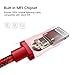 UGREEN Lightning to USB Cable Charging Cord MFI Certified Lightning Cable for iPhone 8, iPhone 7,7 Plus,6S,6 Plus,iPhone 5S,5C,5,iPad Mini,Mini 2 and iPad Air (1.5FT, Red)