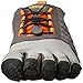 Vibram Men's Trek Ascent Walking Shoe, Grey/Black/Orange,41 EU/8.5-9.0 M US