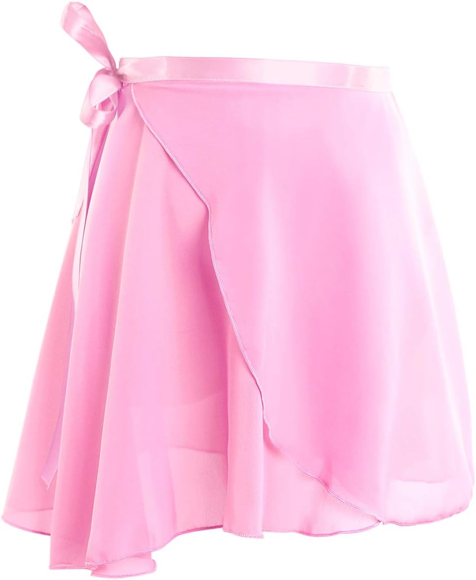 Daydance Girls Women Sheer Ballet Skirts Wrap Chiffon Over Scarf for Dancing
