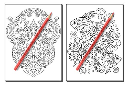 Download Coloring Books For Adults Relaxation 100 Magical Swirls Coloring Book With Fun Easy And Relaxing Designs Pricepulse