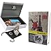 Book Safe with Key Security Diversion Hidden Eiffel Tower Safe Box Metal-EIOU-M Size