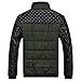 URBANFIND Men's Winter Coat Slim Fit Plaid Jacket Urban Style Thicken Outerwear