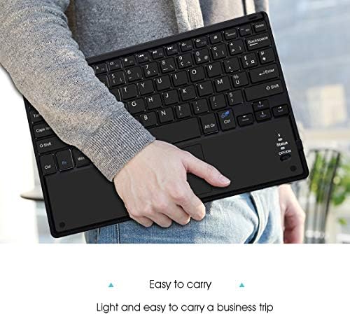 Rii BT11 Clavier sans Fil Ultra Fin Bluetooth AZERTY avec Touchpad de Multi-Fonction pour Windows, Linux/UbuntuMac/iOS(Pas la Fonction de Touchpad), Android, Tablette, Smartphone - Bestbluetooth.fr Rii BT11 Clavier sans Fil Ultra Fin Bluetooth AZERTY avec Touchpad de Multi-Fonction pour Windows, Linux/UbuntuMac/iOS(Pas la Fonction de Touchpad), Android, Tablette, Smartphone