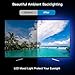 HUANUO HNLTV1-S 6.56ft TV LED Backlight Strip Lights with Remote Control and USB Powered 16 Colors RGB Bias for Television up to 60 inch, PC Monitor, Car, Home Theater