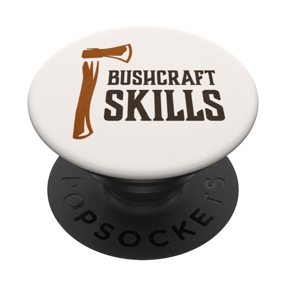 Bushcraft Skills Outdoor Survival Living Nature Camping PopSockets Swappable PopGrip