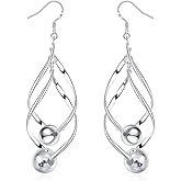 Sterling Silver Drop and Dangle Earring