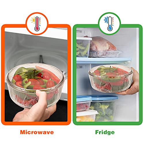 Compostable Cling Wrap with Slide Cutter 197 Square Foot Roll Saran