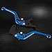 Short Adjustable Brake Clutch Levers -CNC Motorcycle Brake and Clutch Levers for YAMAHA YFM700 Raptor 700R 2007-2018