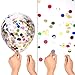 Confetti Balloons Round 15 Pack 12'' Silver & Gold Glitter Balloons for Wedding, Proposal, Birthday Party Decorations (Mouth Piece Included)