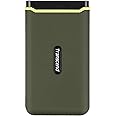 Transcend 2TB ESD380C, External Solild State Drive, Portable SSD, Rugged Shield, Gen 2x2 USB Type-C, Up to 2000 MB/s - TS2TESD380C