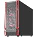 SilverStone Technology ATX Gaming Computer Case - Black with Red LED (RL05BR-W)
