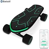 SWAGTRON Spectra Pro Small Electric Penny Skateboard – 12 Miles Per Charge – 15 MPH – Mobile App