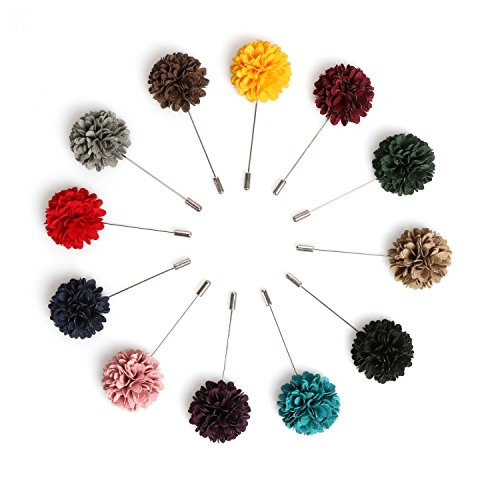 Landisun handmade men s flower lapel pin boutonniere fo…