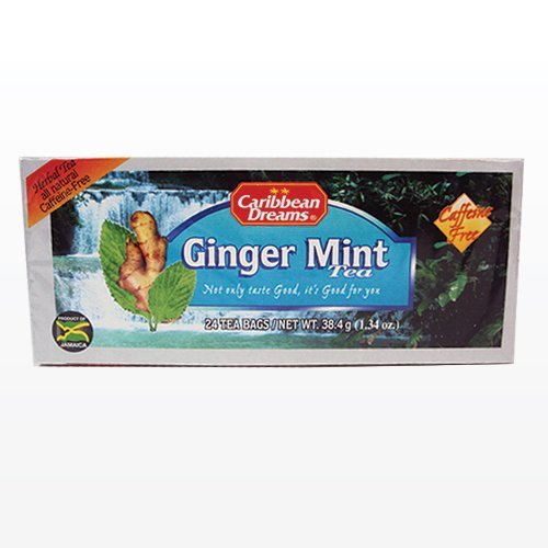 Caribbean Dreams Ginger Mint Tea, 24 tea bags Caribbean Dreams Ginger Mint Tea, 24 tea bags