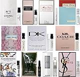 12 Perfume Sample Vial Set of Women's Designer Fragrances