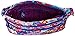 Vera Bradley Women's Cotton Triple Zip Hipster Crossbody Purse, Impressionista, One Size