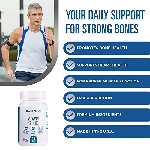 Clinical Effects Vitamin K2 + D3 K2 + D3 Vitamin Supplement with