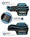 Running Armband Samsung Galaxy S7 (5.1 Inches) for Sports, 2 Pockets ID, Credit Card, Money Holder, Key Holder, Sweat Proof, Reflective Band (Jet Black)