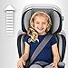 Chicco KidFit Zip 2-in-1 Belt Positioning Booster Car Seat, Midnight